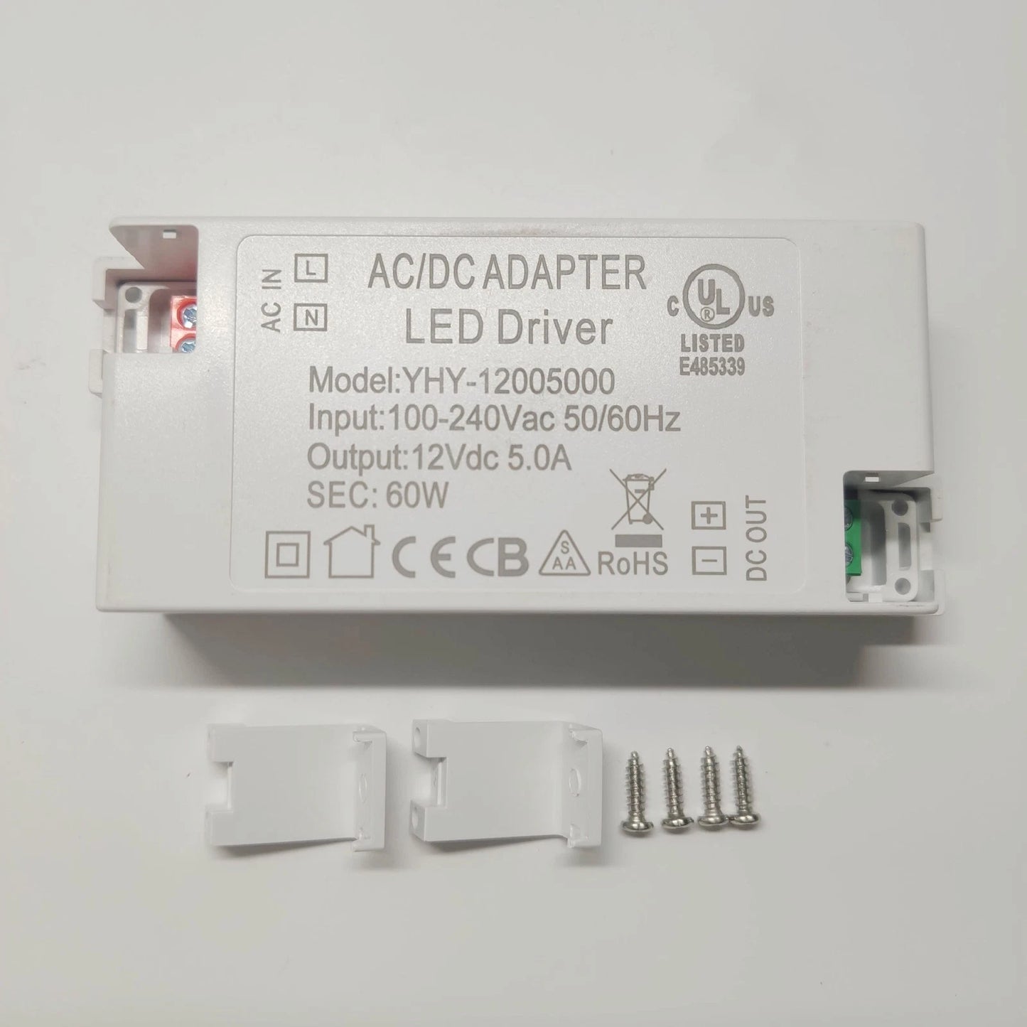 YHY-12005000 Replace ZF120A-1205000 60W AC/DC Adapter LED Driver Ballast