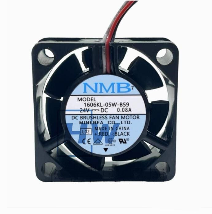 1Pc   1606KL-05W-B59 NMB 24V 0.08A 4015 4CM Signal Detection Cooling Fan