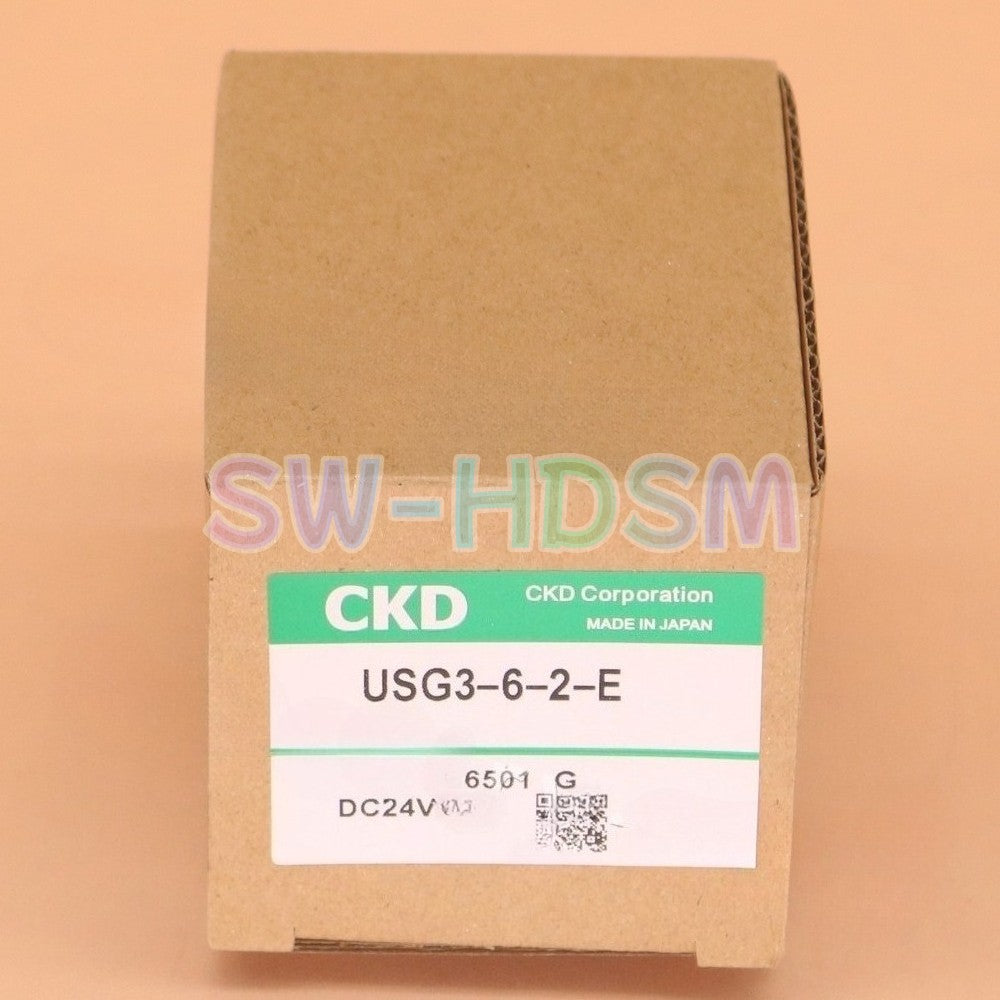 1PCS  for CKD USG3-6-2-E-DC24V USG3-6-2-E DC24V Solenoid Valve Freight Free