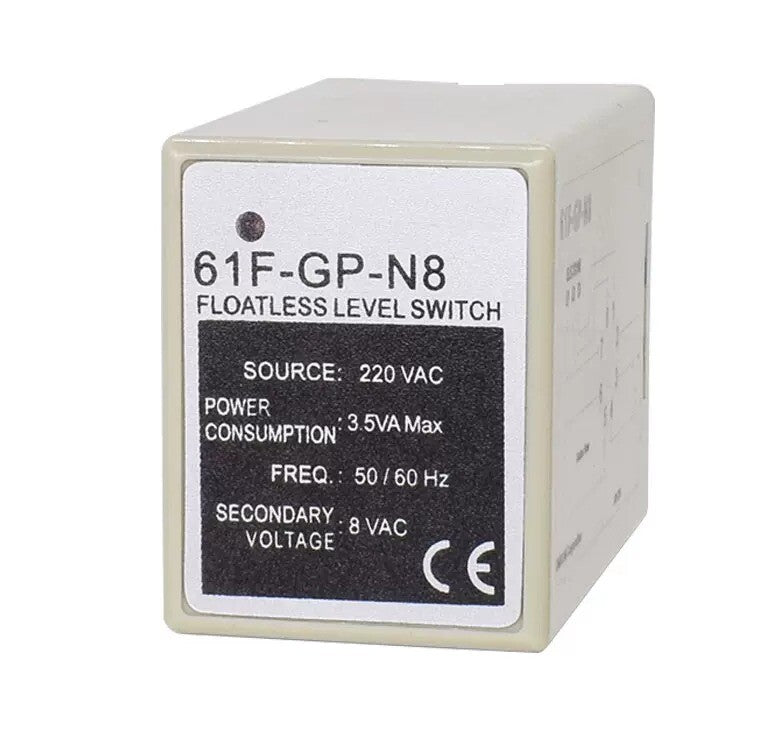 1/Piece  61F-GP-N8 Liquid Level Relay Water Controller AC220V 8-pin