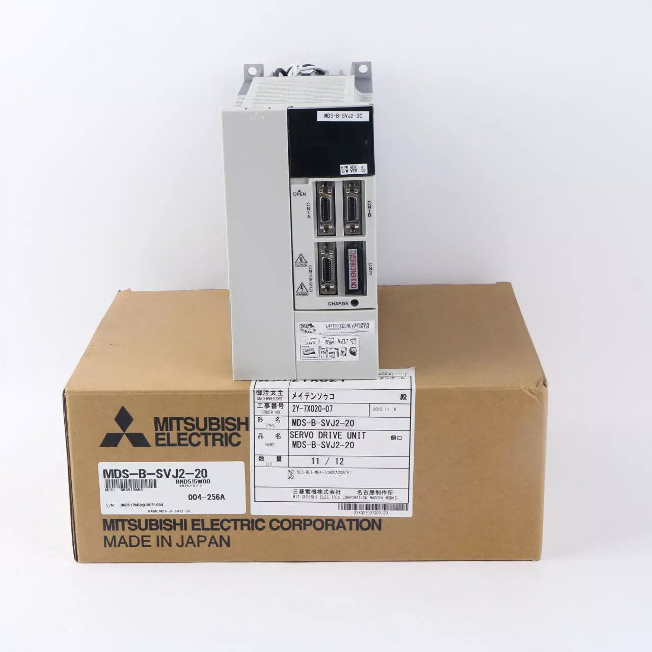 1PCS  Mitsubishi Servo Drive MDS-B-SVJ2-20