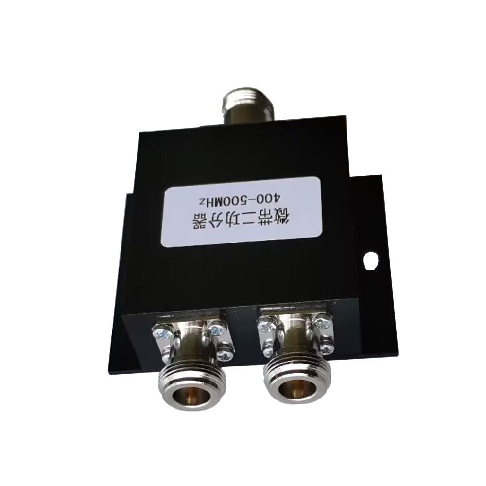 UHF Band 2 Two Way Radio Repeater Antennas Power Splitter 400-500MHz N Female