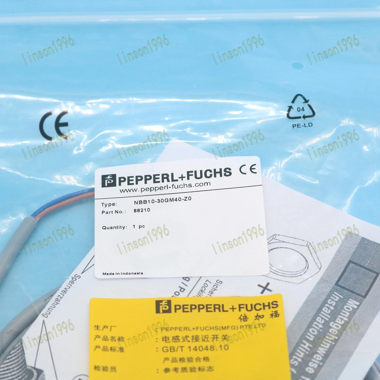 1pc  Pepperl+ Fuchs NBB10-30GM40-Z0 proximity sensor Fast ship #P