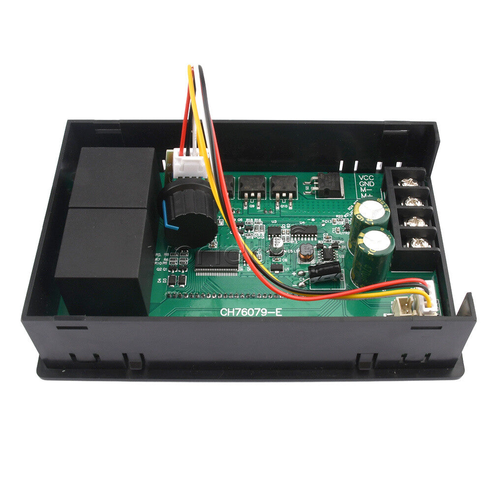 DC10-55V 40A Smart Backlight DC Motor Speed Controller Governor Forward Reverse