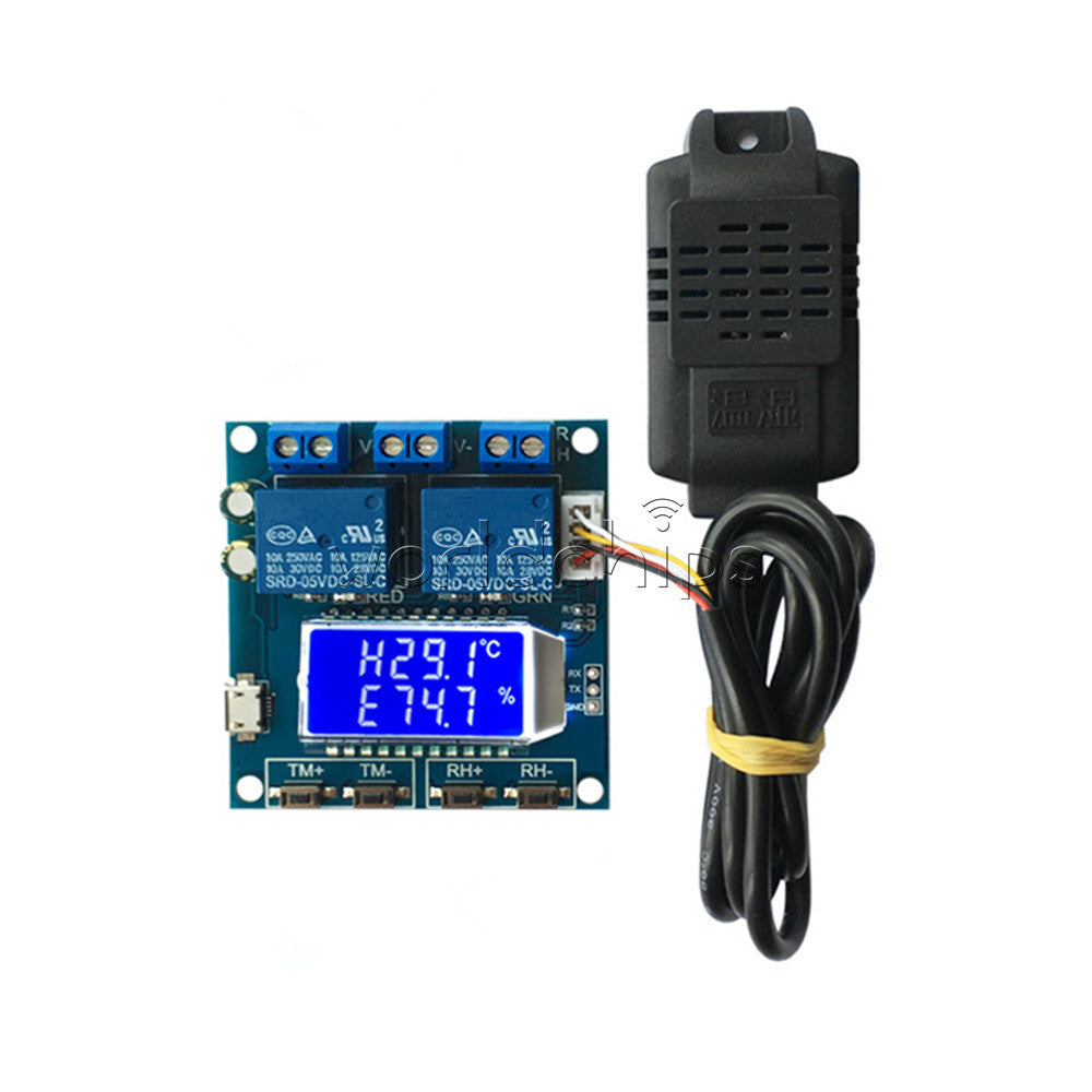 Digital Temperature Humidity Control Module Sensor 10A High Precision Controller