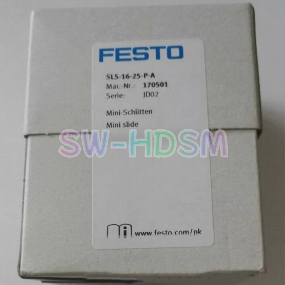 1PCS   FESTO Cylinder SLS-16-25-P-A 170501 Freight Free
