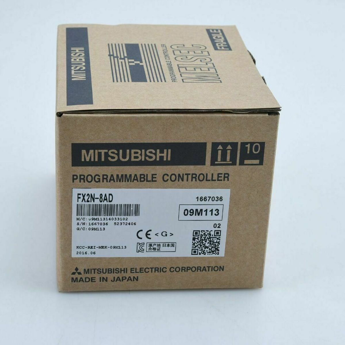 1pcs Mitsubishi PLC FX2N-8AD module   FX2N8AD