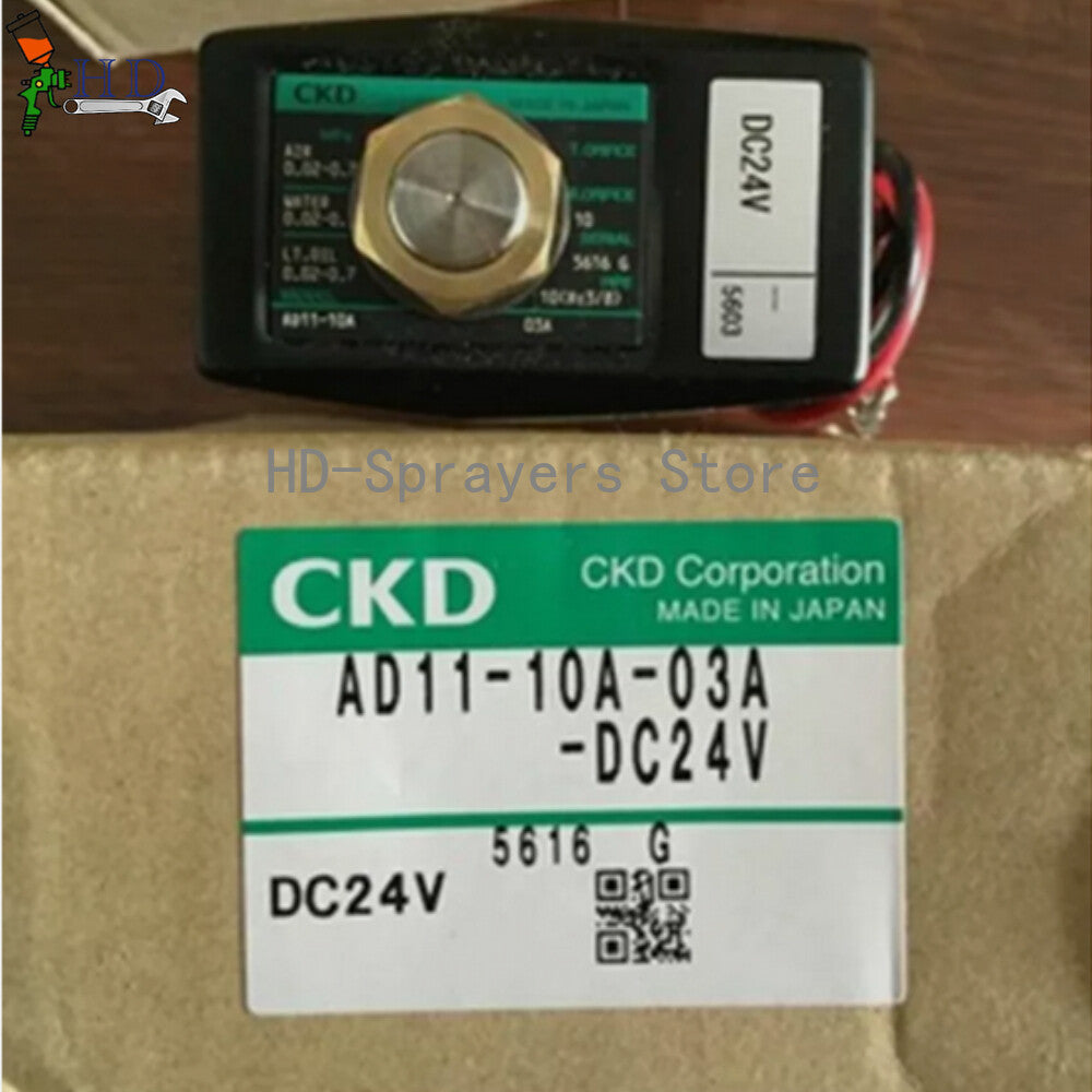 1PCS   For CKD AD11-10A-03A-DC24V Solenoid valve In Box freight free