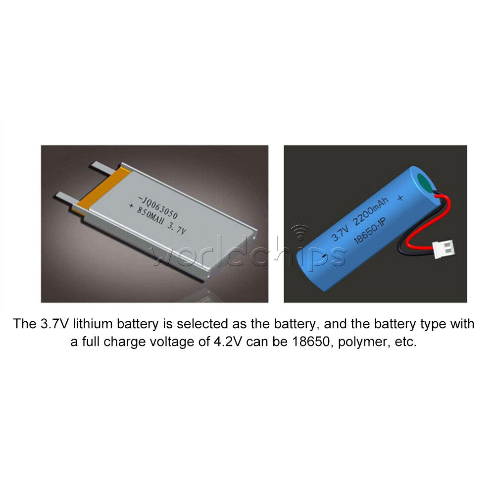 200Piece Li-ion 18650 3.7V 4.2V Battery Charger Board DC Step Up Boost Module