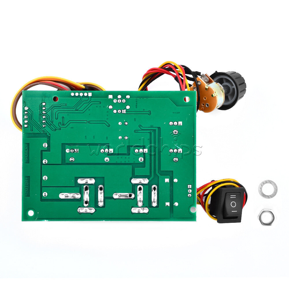 DC10-55V 40A PWM Speed Regulator Function DC Brush Motor Controller Switch