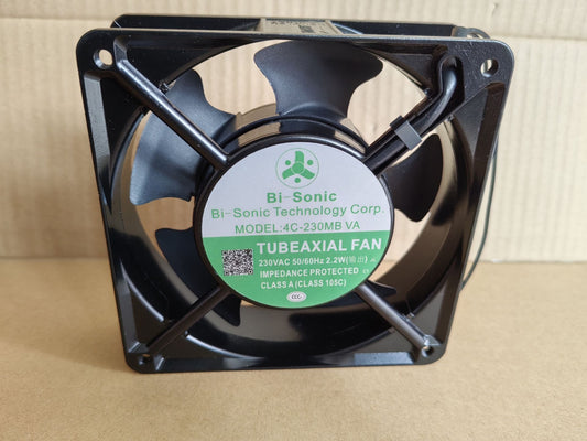 1 PCS Bi-Sonic Fan 4C-230MB VA AC230V 12038 12cm 2-wire Cabinet Cooling Fan