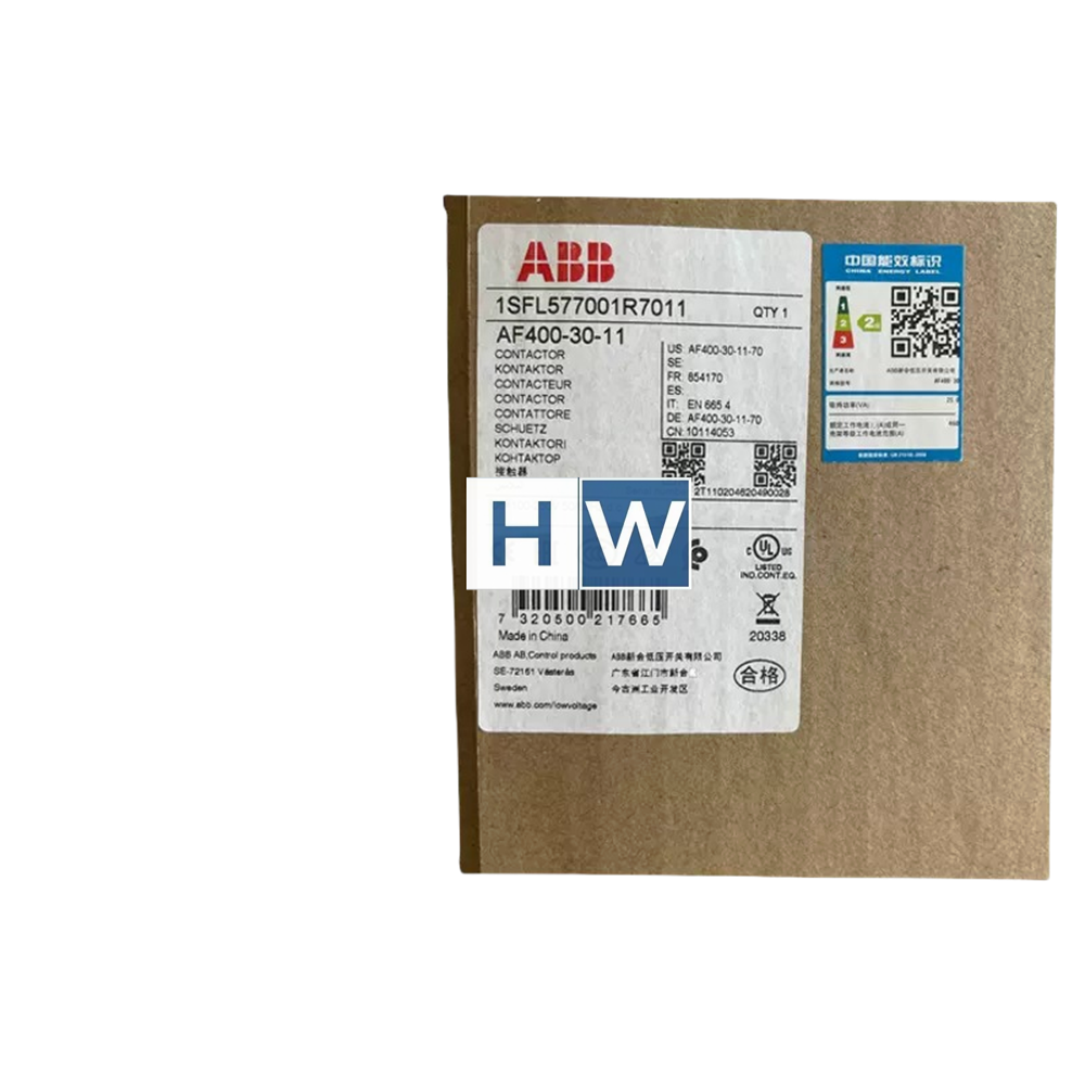 1/piece  ABB AC/DC Contactor AF400-30-11 Coil Voltage 100-250v
