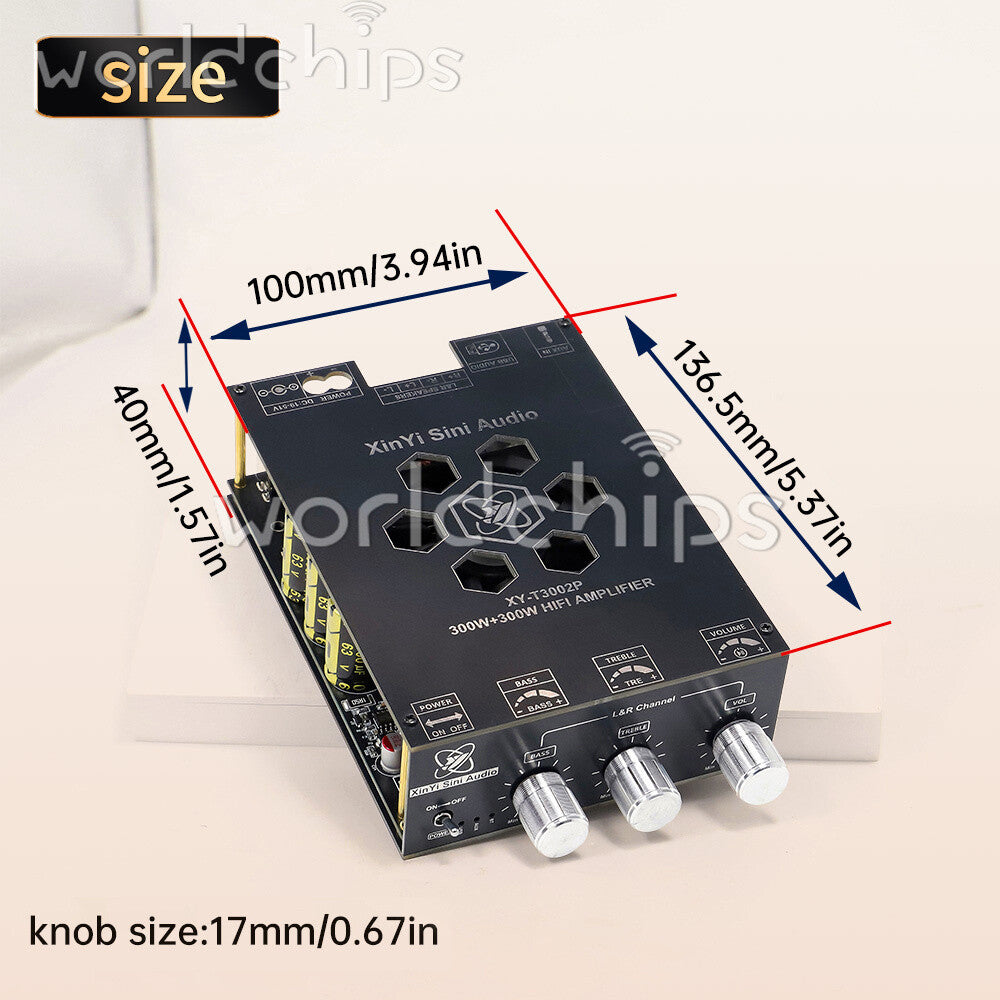 TPA3223 TPA3255 Digital Amplifier Board Bluetooth Audio Power Amplifier Module