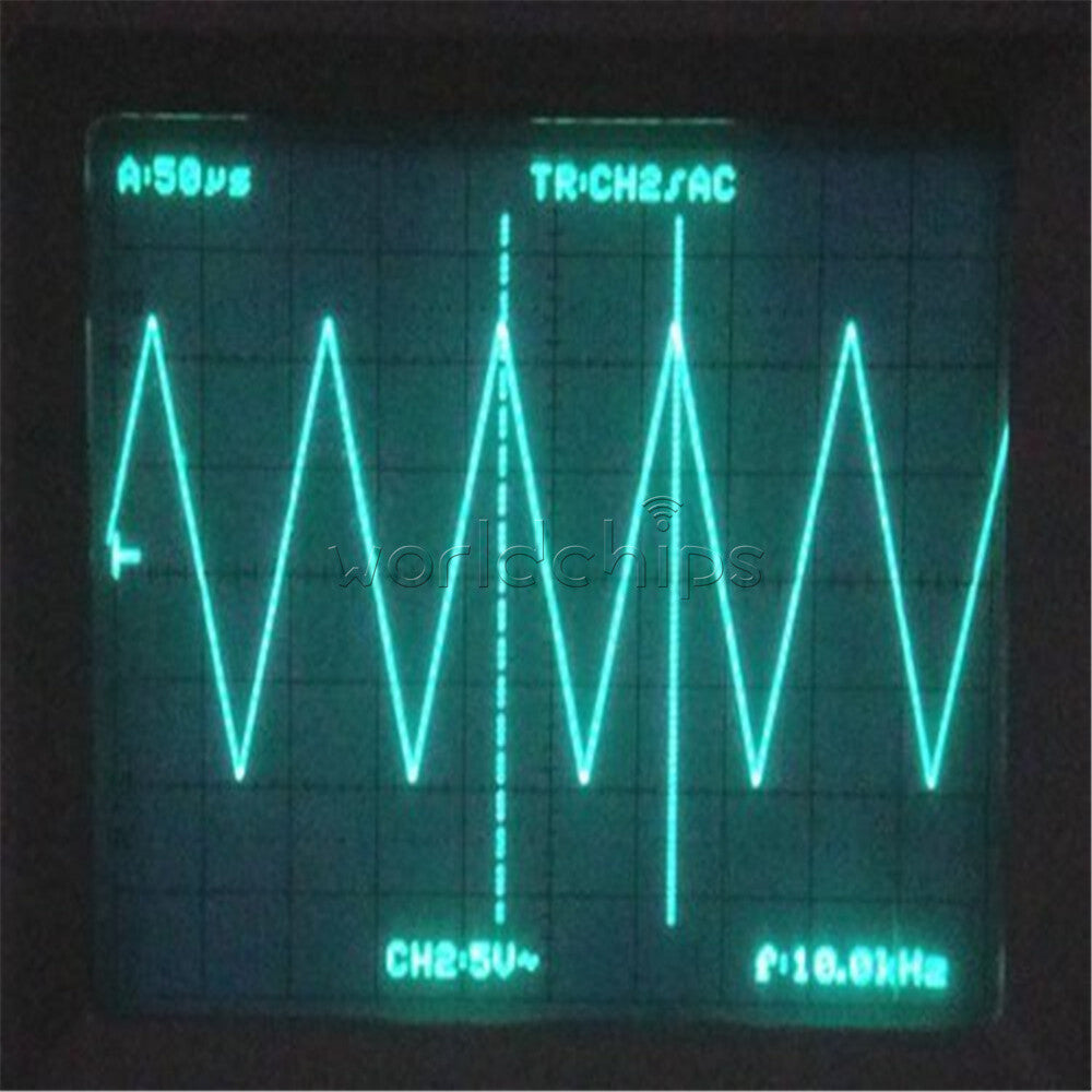 1-10x DDS Function Signal Generator Module 1HZ-500KHz Sine + Square Wave FG-100