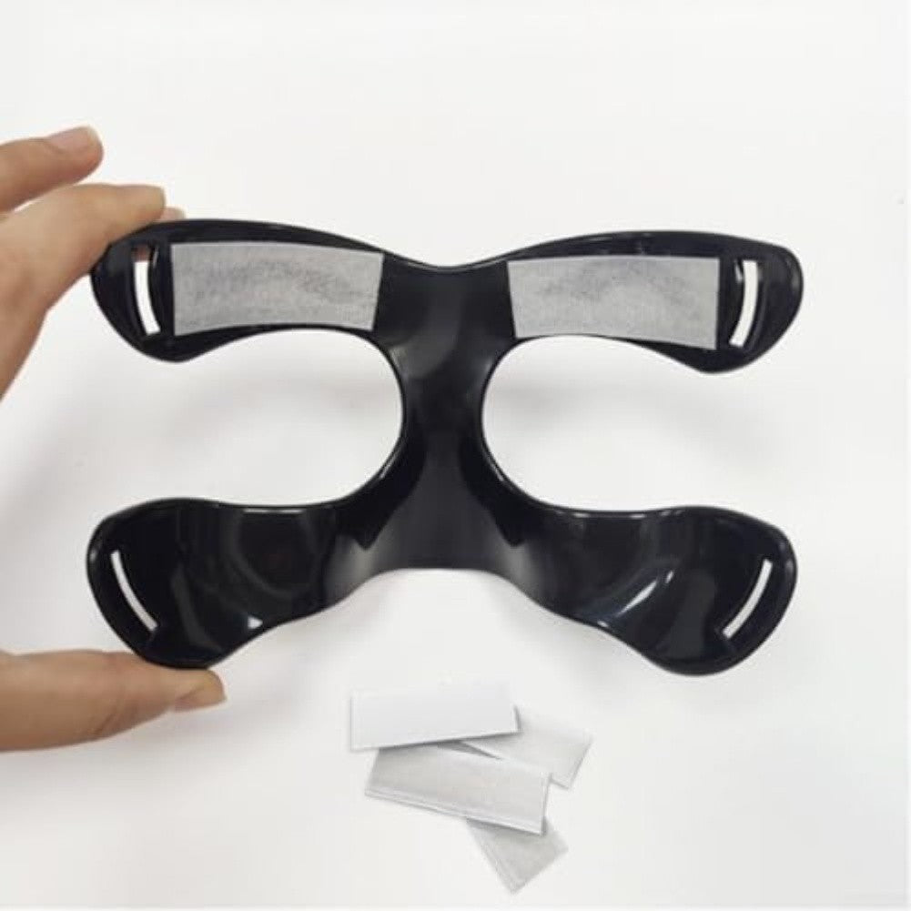 Intense Sports Activities Carbon Fiber Face Mask Adjustable Nose Protector