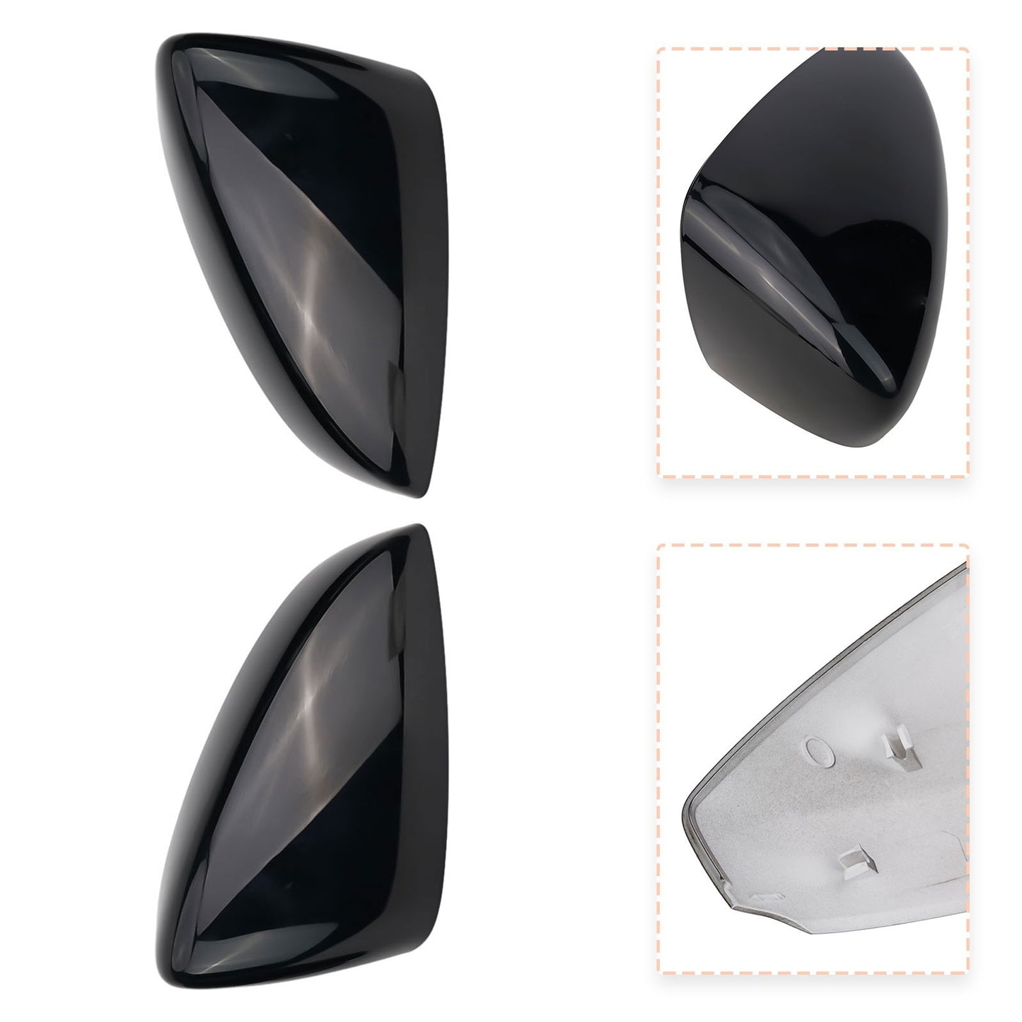Protect and Enhance Your For Mazda CX30 with Mirror Cap Cover Trim (2PCS)