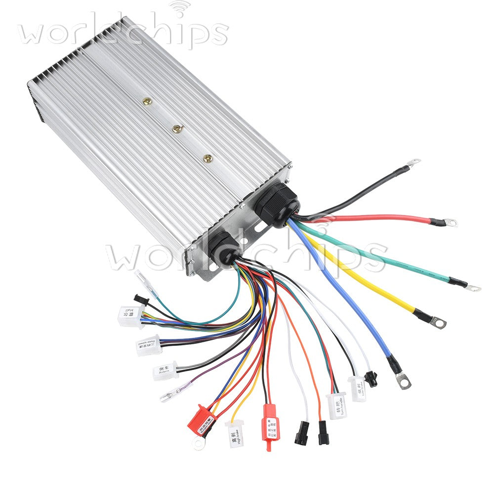 48V 60V 72V 84V 5000W Dual Row Smart Brushless Controller for Electric Vehicles