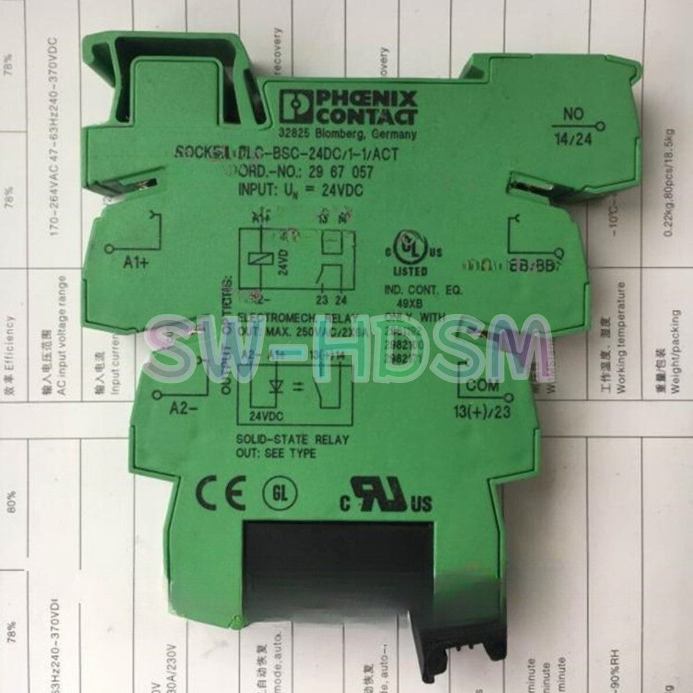 1PCS   Phoenix Relay 2982100 Freight Free