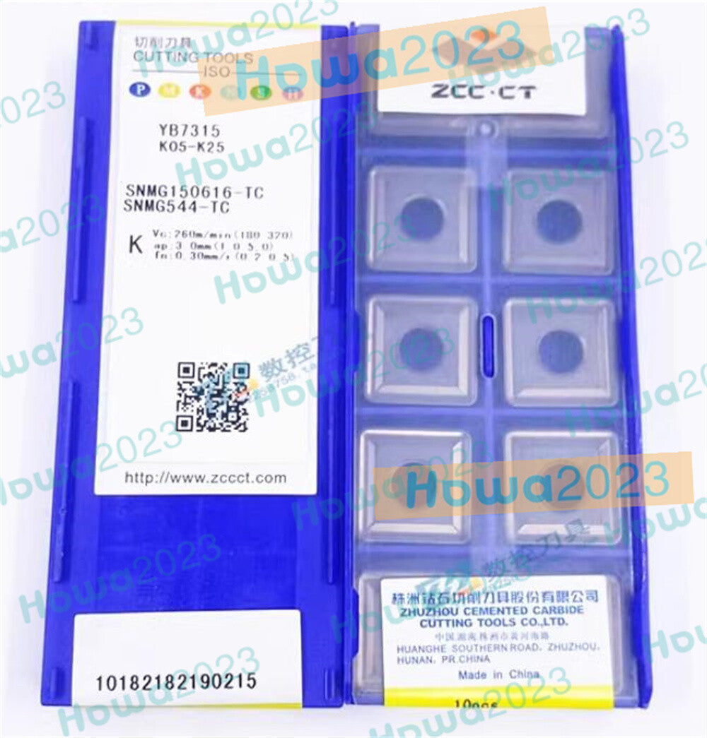 10Pcs/BOX ZCC.CT SNMG150616-TC YB7315 SNMG544-TC Turning blade carbide inserts