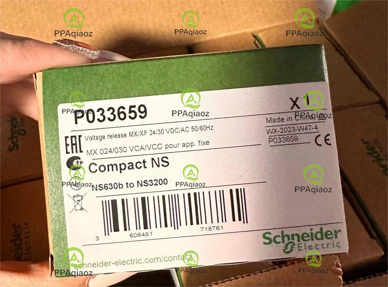 SCHNEIDER   P033659   33659  VOLTAGE RELEASE MX/XF 24/30 VDC/AC 60/60HZ