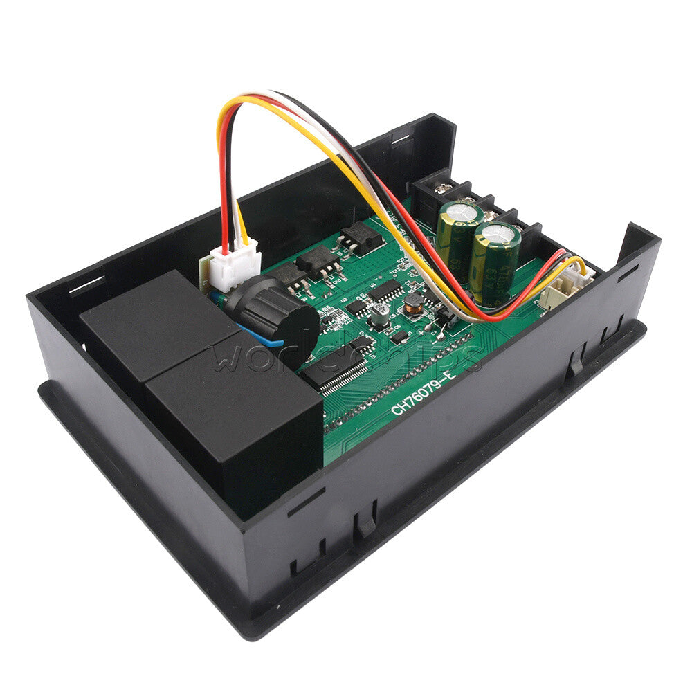 DC10-55V 40A Smart Backlight DC Motor Speed Controller Governor Forward Reverse