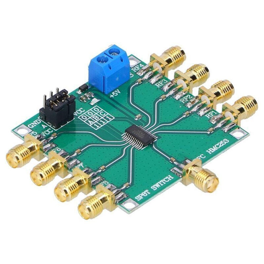 HMC253 RF Switch Module Open 8 RF Switch  for SMA DC2.5 GHz 3V-5V Power Supply