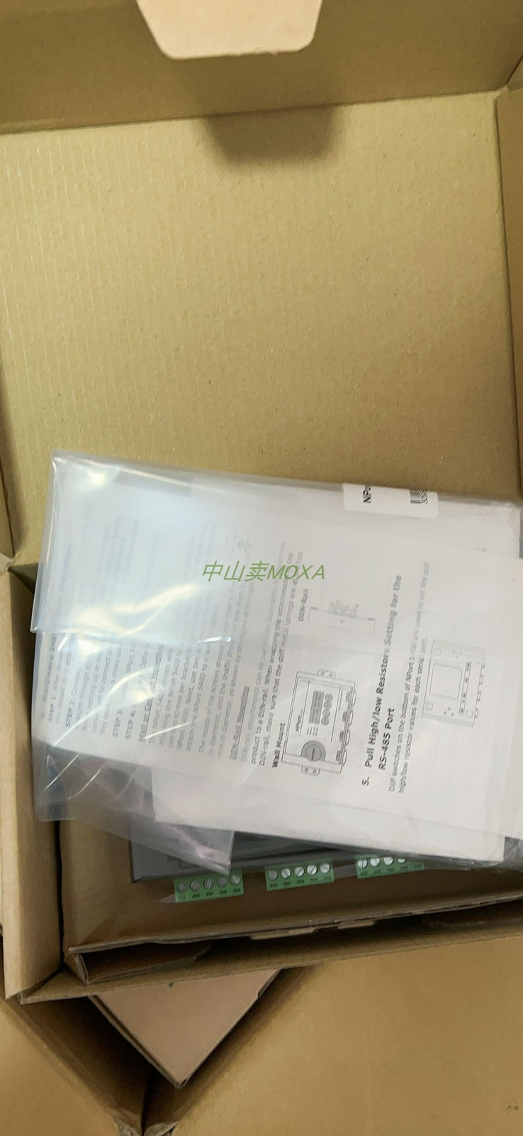 1pcs  MOXA NPort 5430I RS422/485 4 Port Photoelectric Isolation  Server