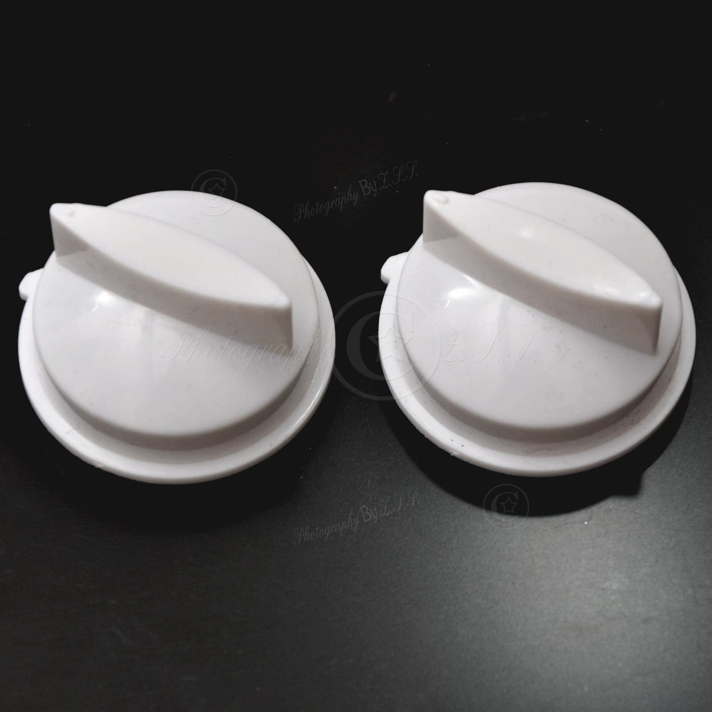 2x"D" Shape Shaft Microwave Oven Rotary Knob Func. Timer Handle For Midea Galanz