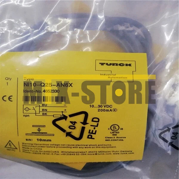 1PCS  TURCK NI10-Q25-AN6X Sensor&Proximity Switch #P