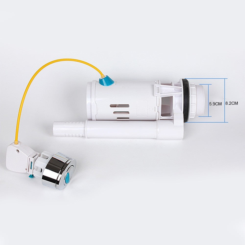 Quick and Easy Installation of Dual Flush Valve Push Button for Toilet Cistern