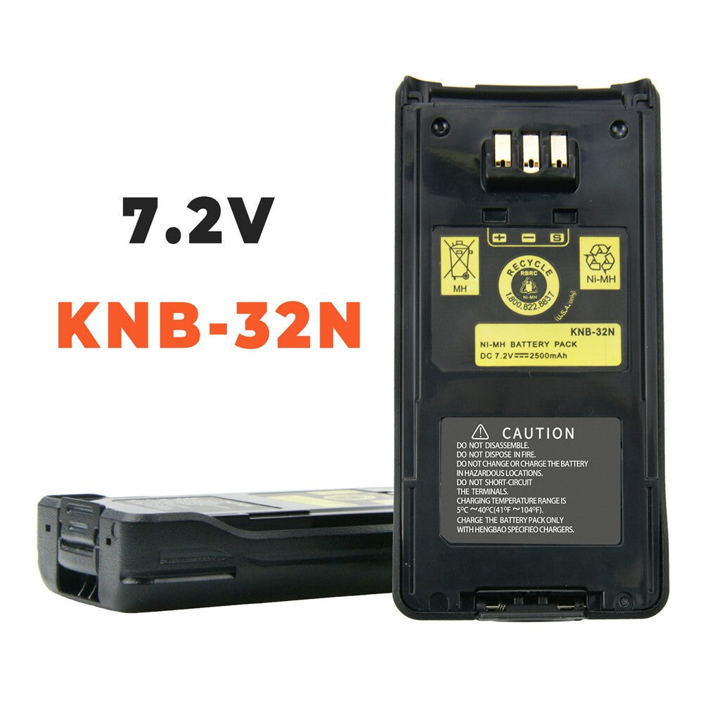 7.2V 2500mAh NI-MH Battery Pack KNB-32N for KENWOOD NX-210 TK-2180K TK-5210