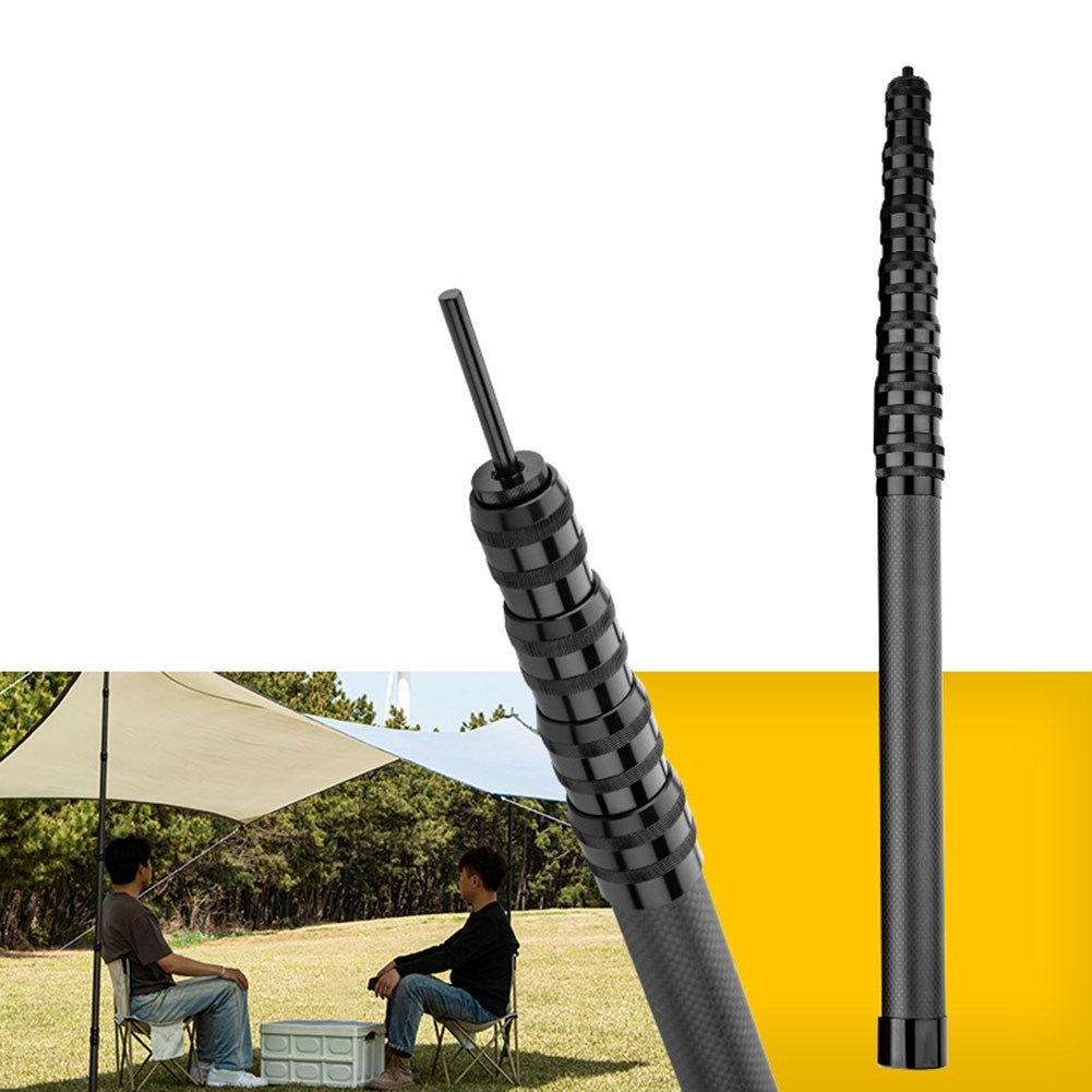 Carbon Fiber Camping Canopy Tent Poles Adjustable Rods for Outdoor Use