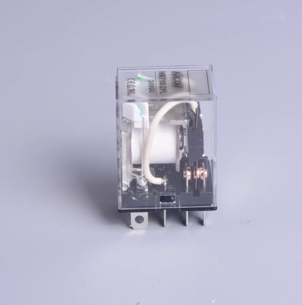 10PC  FOR KACON Small high-power relay HR710-2PL 24VDC/220VAC
