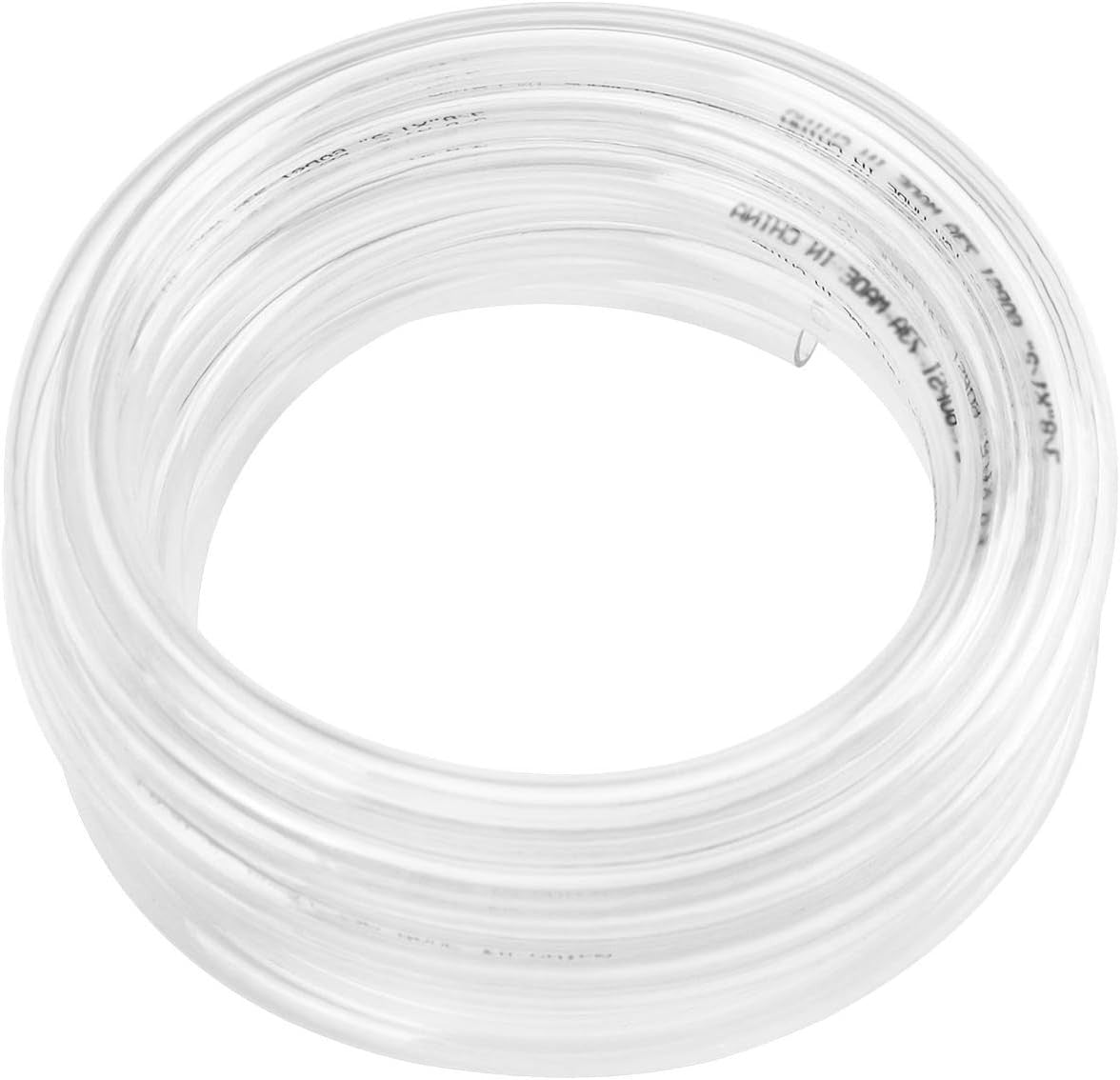 Clear Vinyl Tubing Flexible PVC Tubing, Hybrid PVC Hose, Lightweight Plastic Tub