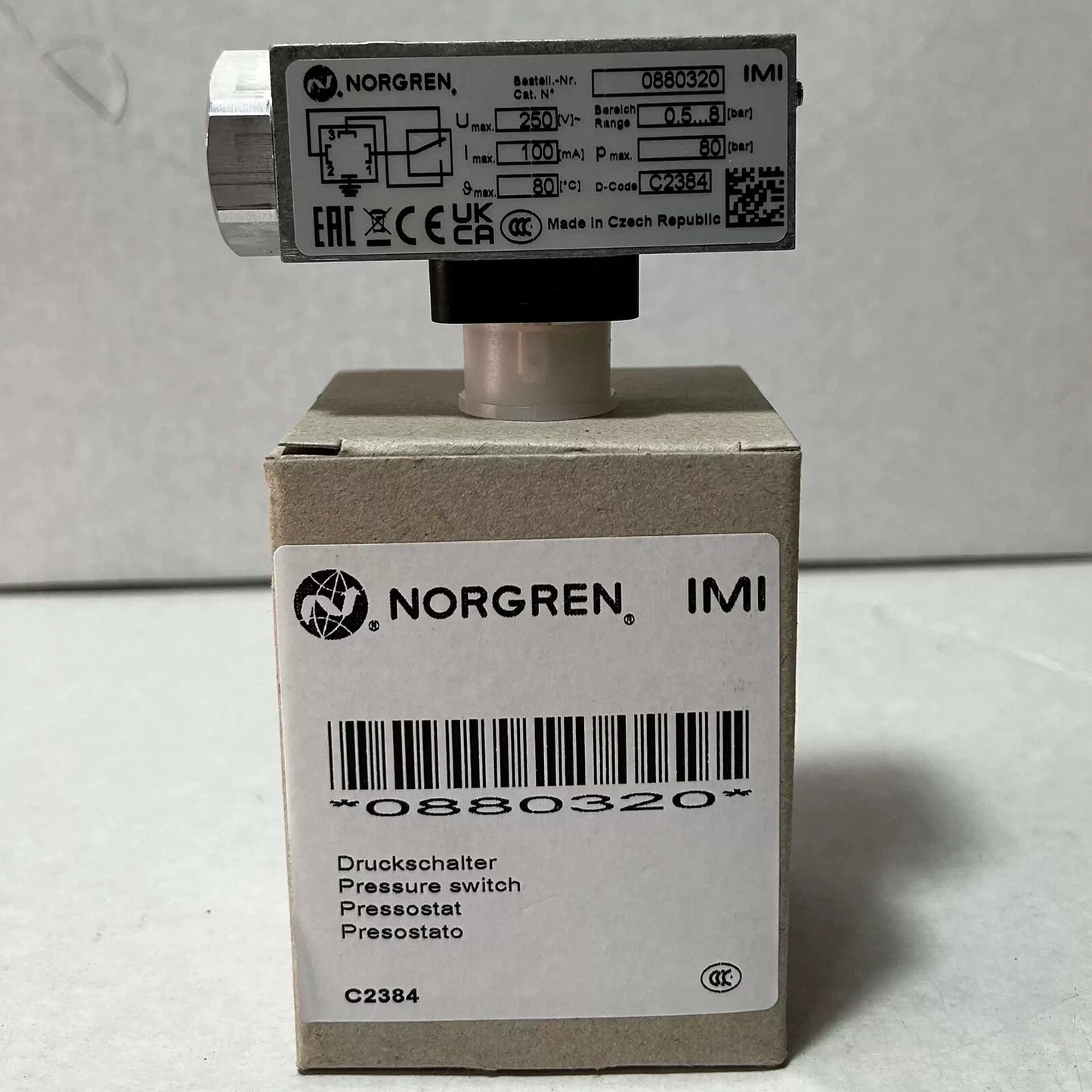 1PCS  For IMI NORGREN 0880320 Pressure Switch Free ship  #P