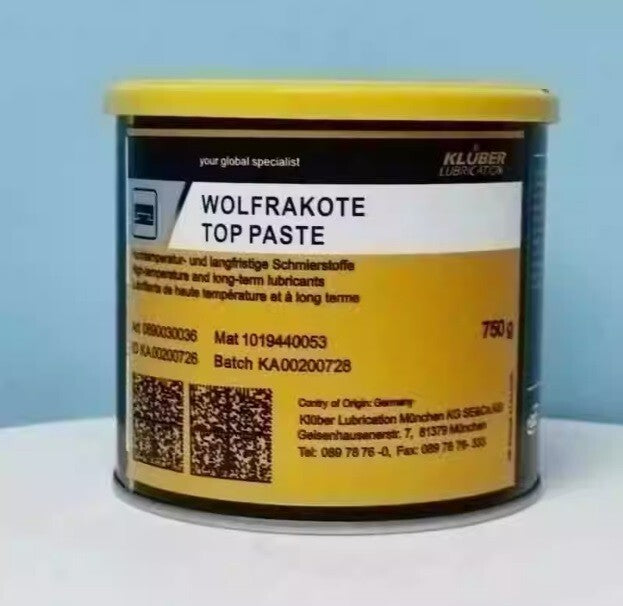 KLUBER Lubrication Wolfrakote TOP Paste 750g (26.5oz)  Free ship