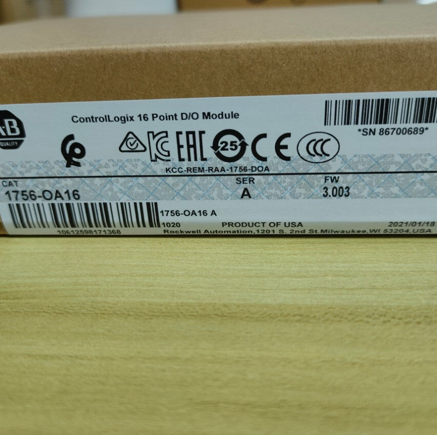 1756-OA16 SER A ControlLogix 16 Point D/O Module 1756OA16  Factory Sealed