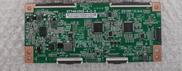 TCL 34.29110.09A ST7461D02-4-C-2 T-Con Board For 75R615