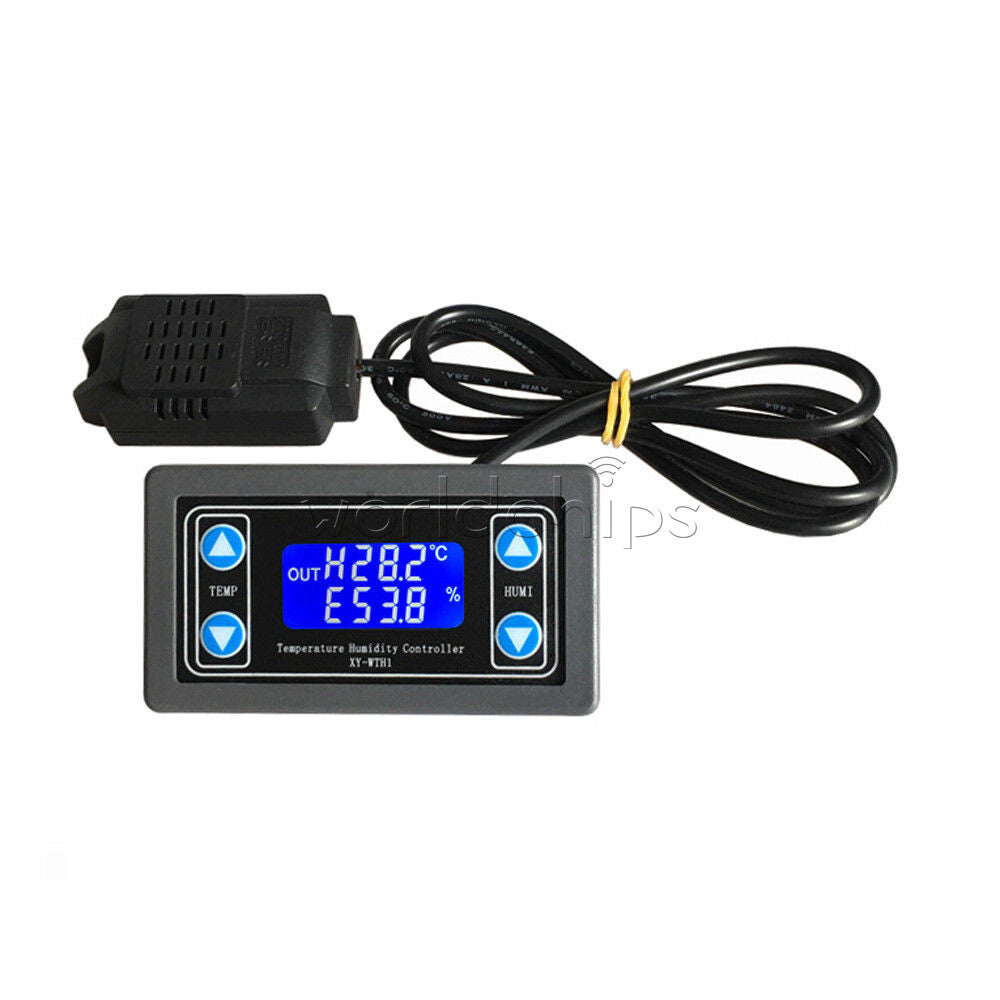 DC 6V-30V 10A Thermostat Temperature Humidity Controller SHT20 Sensor Module
