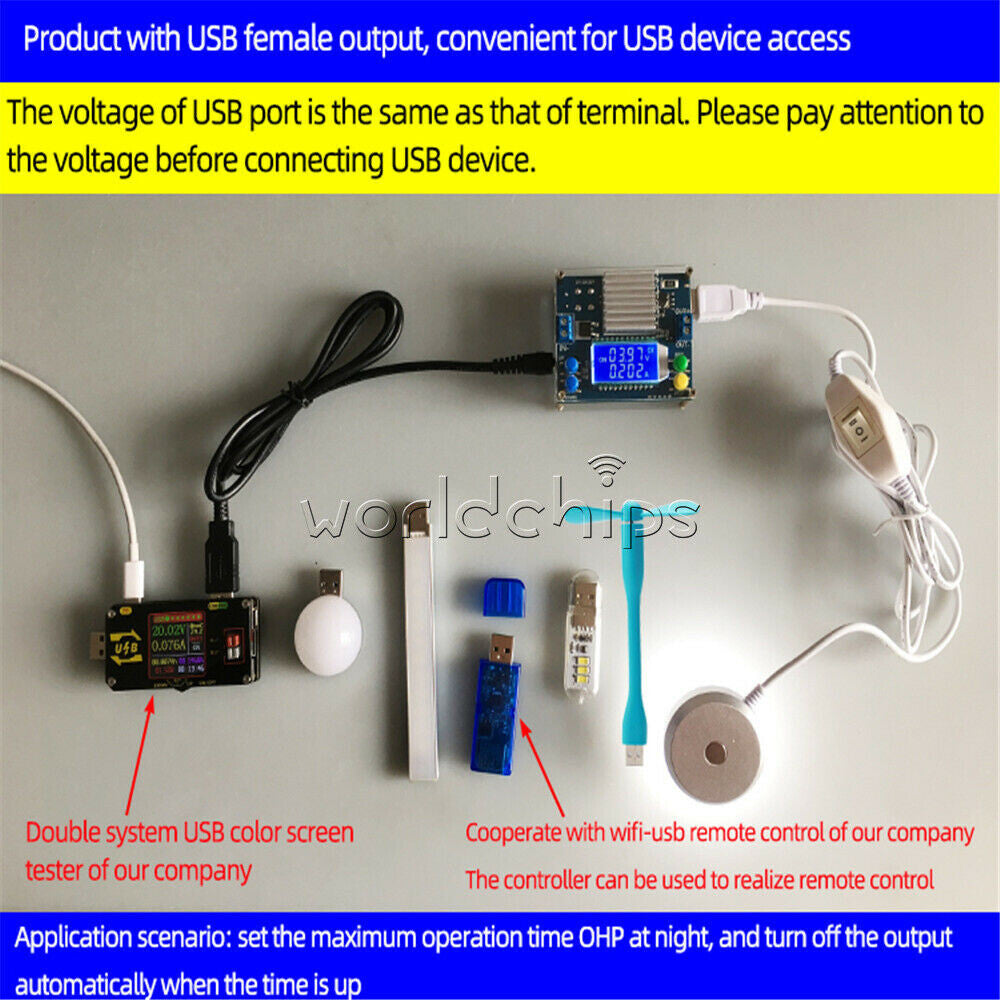 Adjustable Regulated Automatic Boost Buck Converter CC CV Solar Charging  Module