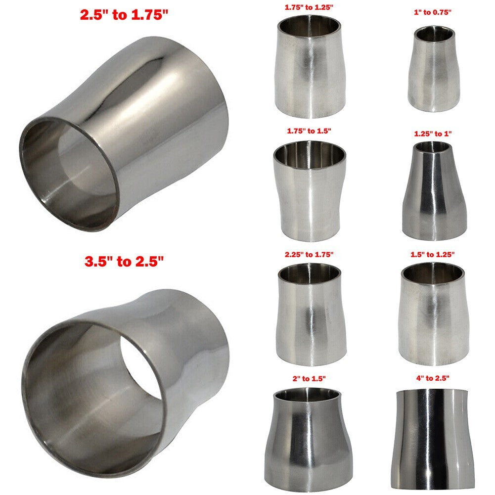 1 2 3 Sanitary Pipe Fitting Weld Welding Reducer Stainless Steel 316-Adapter