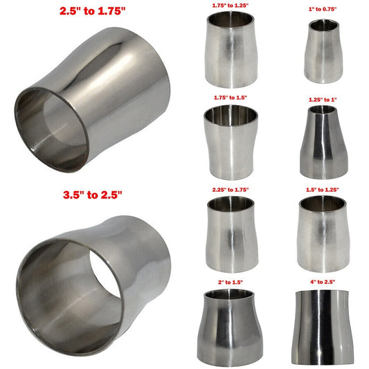 1 2 3 Sanitary Pipe Fitting Weld Welding Reducer Stainless Steel 316-Adapter