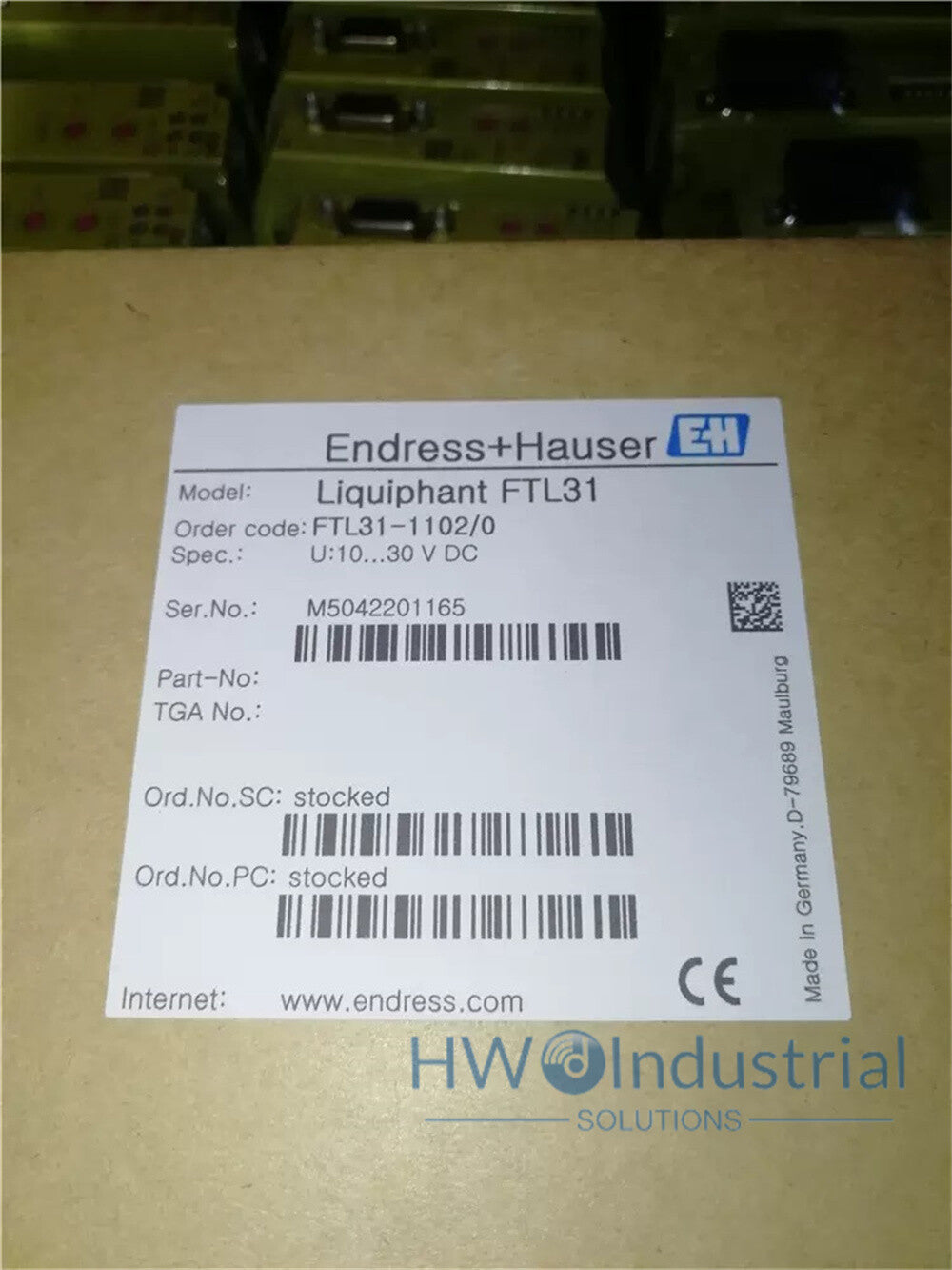 1PC  E H Tuning Switch Fork Liquid Level Sensor FTL31-1102/0 FTL31-AA4M2AAWBJ