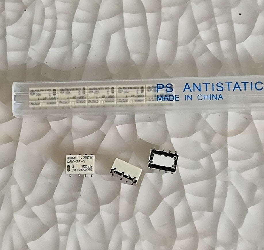 9pcs Omron Power Relay G6K-2F-Y 3VDC 8-pins  Free ship free ship