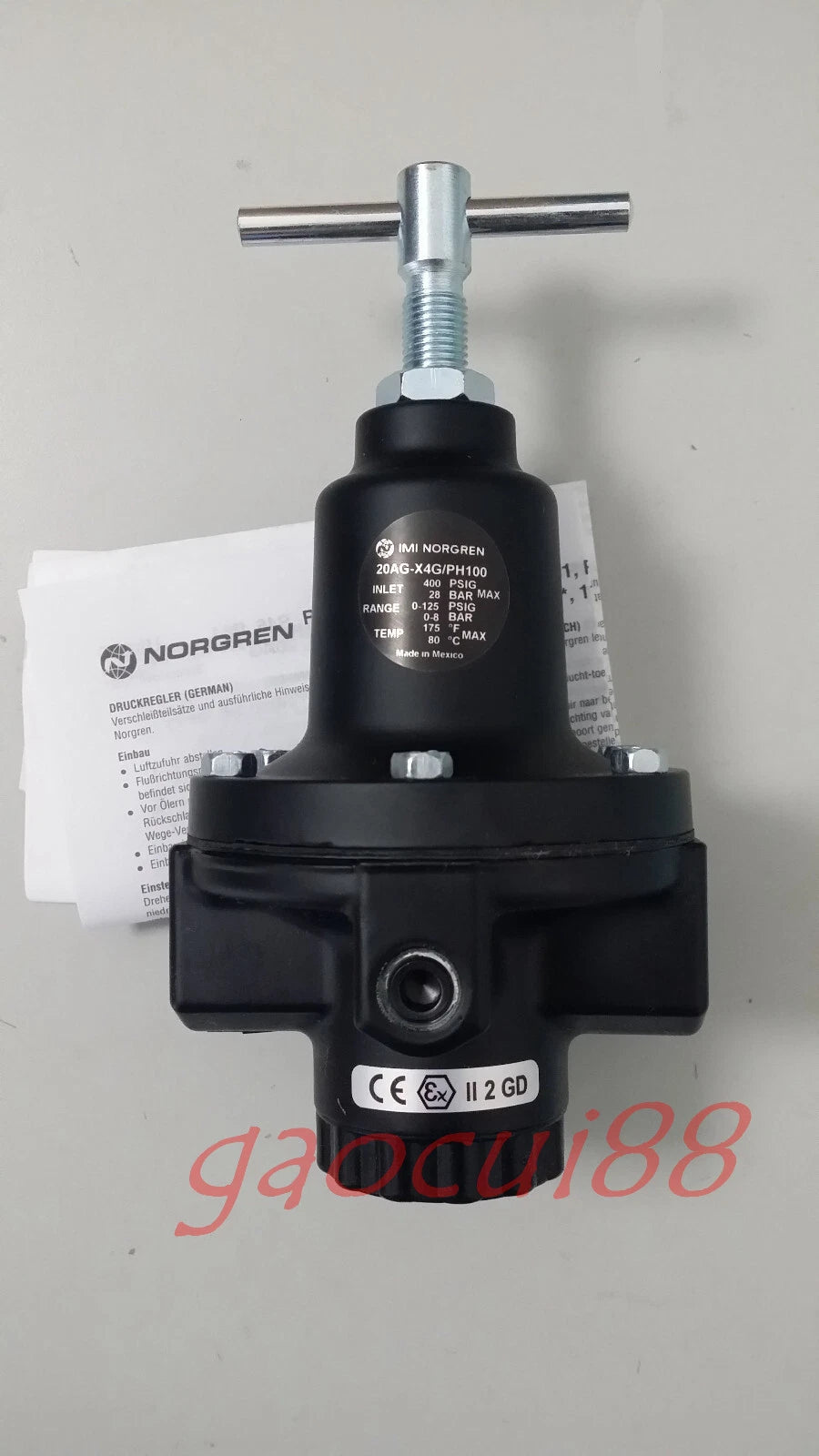 NORGREN pressure regulating valve 20AG-X4G/PH100  1PC 3months warranty/da #P