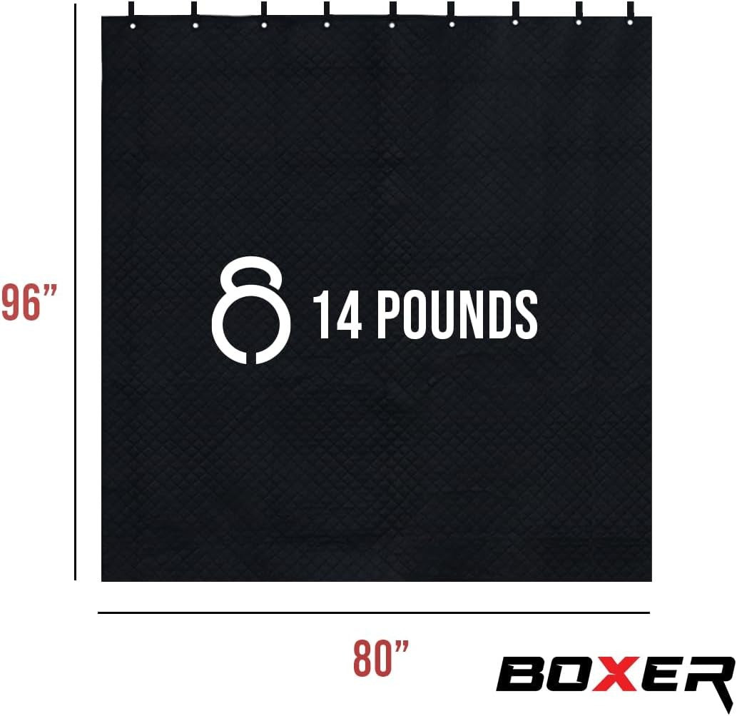 tools XL 96" X 80" Pro Studio Sound Dampening Thicker Blanket - Easy Hanging - M