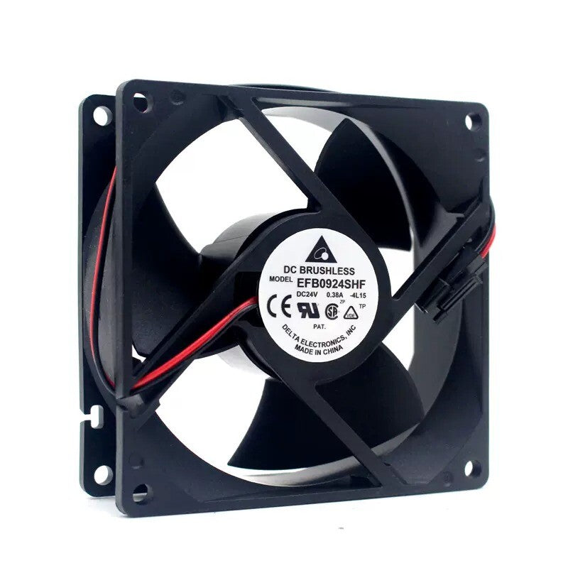 1Pc   EFB0924SHF 2-wire 9032 9CM 24V 0.38A Inverter Cooling Fan