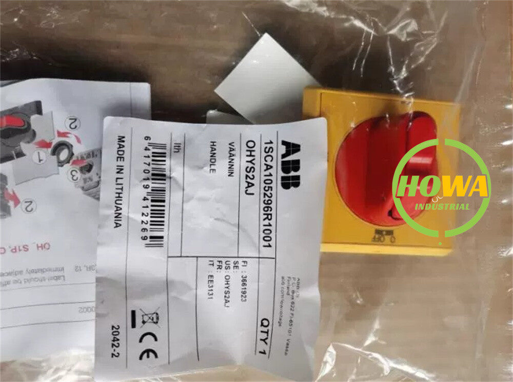 1/piece  ABB Selective Isolation Switch Yellow Handle OHYS2AJ