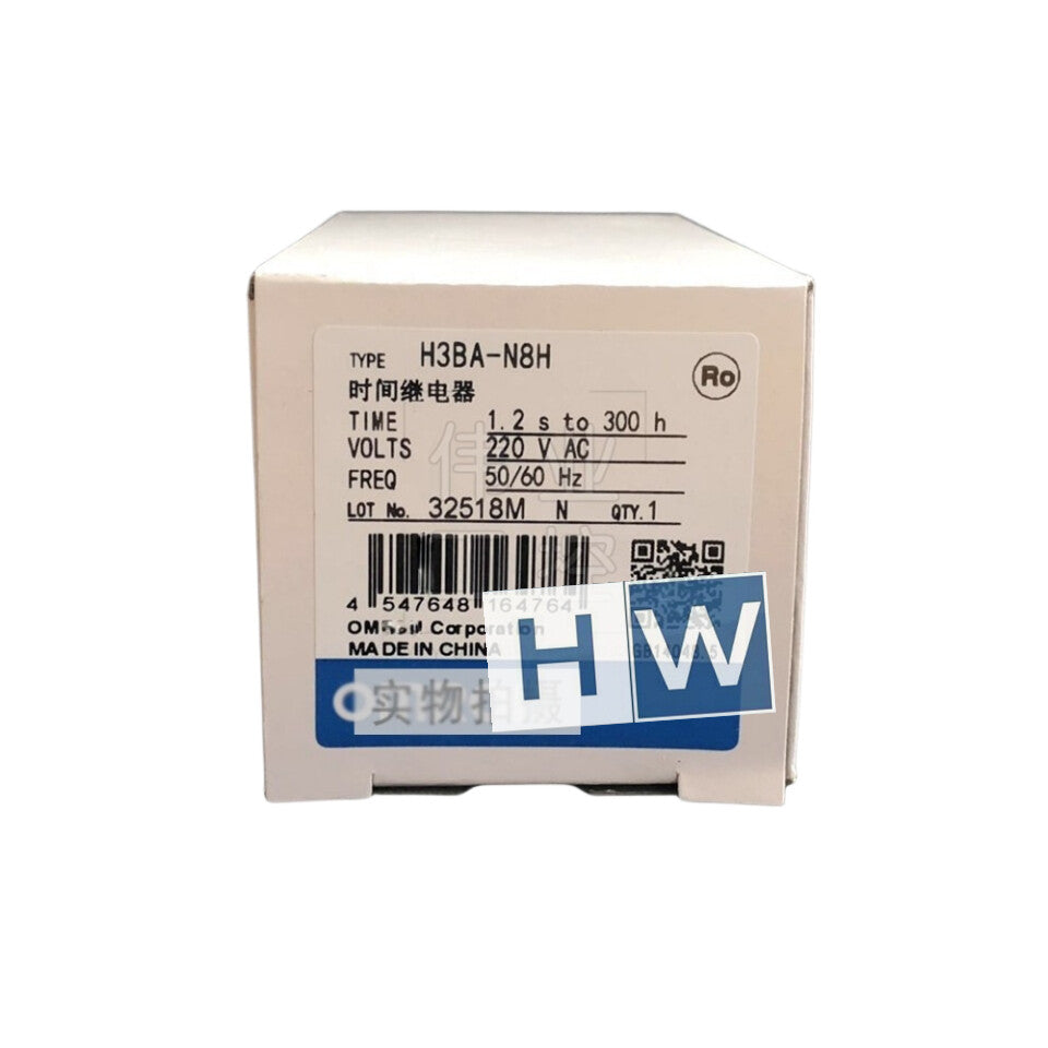 1PC  OMRON Power-on Delay Time Relay H3BA-N8H AC220V