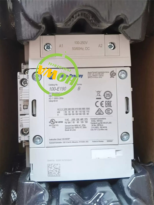 1/piece  AC Contactor 100-E190 100-E190KD11 100-250V (
